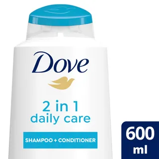 Dove 2-in-1 Daily Care Shampoo 600 ml