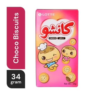 لوتي كانشو بسكويت شوكولاتة، 34g