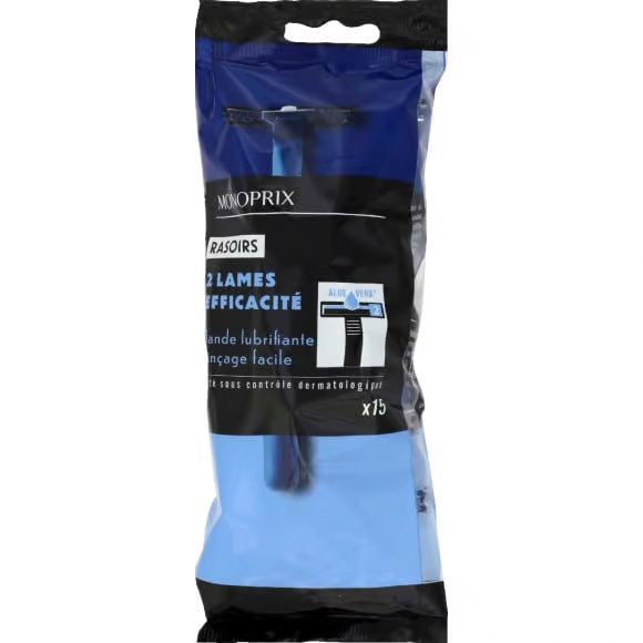 Monoprix Men Disposable Razors 15S