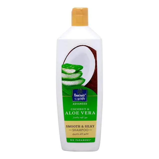 Parachute Advanced Coconut & Aloe Vera Smooth & Silky Shampoo, 2x340ml