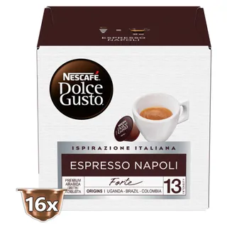 Nescafe Dolce Gusto Napoli Coffee Capsules, 16 Pieces