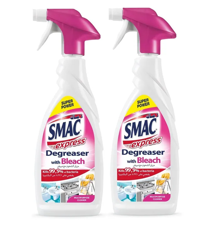 Smac Degreaser with Bleach 2x650ml