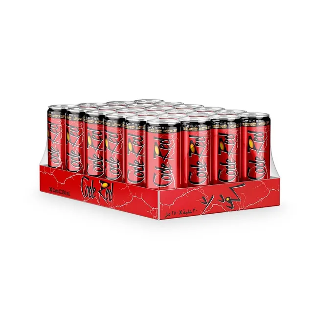 Code Red Energy Drink Regular, 24x250ml