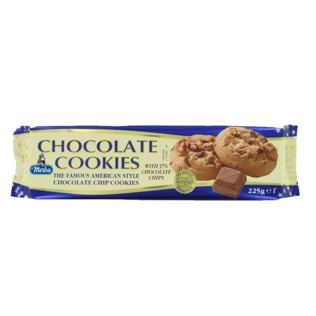 ميربا شوكولاتة شيب كوكيز، 225g