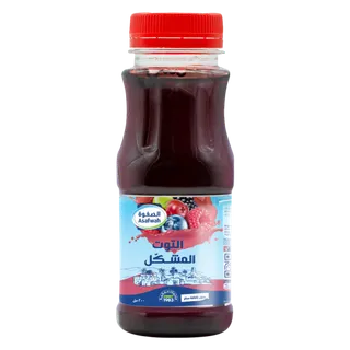 أسفوة عصير توت مشكل طبيعي بدون سكر مضاف، 200ml
