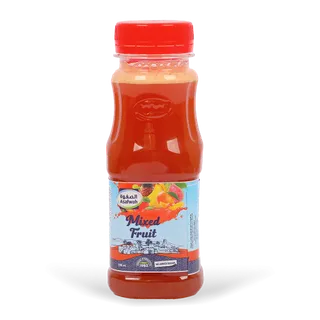 أسفوة عصير فواكه مشكلة بدون سكر مضاف، 200ml