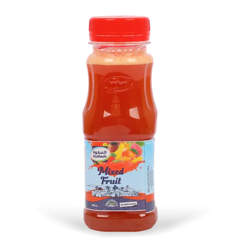 أسفوة عصير فواكه مشكلة بدون سكر مضاف، 200ml