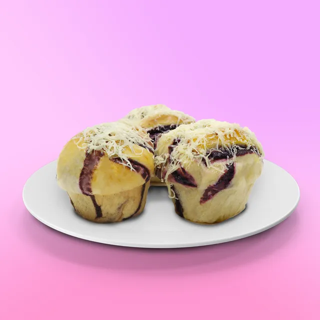 Sammy's Ube Basket Cheese, 4 Pieces
