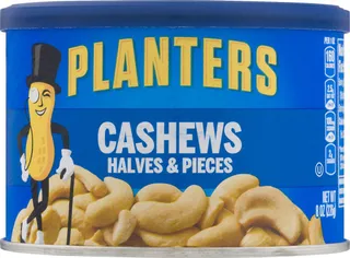 Planters Salted Cashew Halves & Pieces, 226g