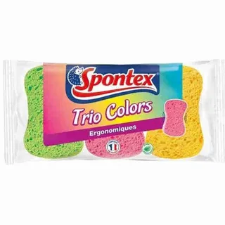 Spontex Sponge Trio Colors 3S