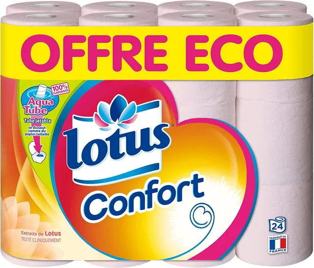 Lotus Confort Extract Comfort Toilet Paper 24S