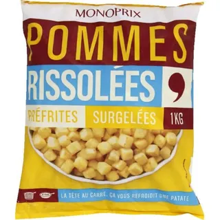 Monoprix Potato Rissolee Diced 1 Kg