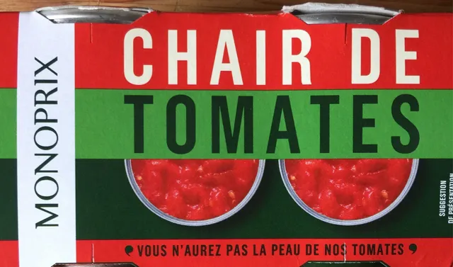 Monoprix Flesh Tomato 2 x 190 g