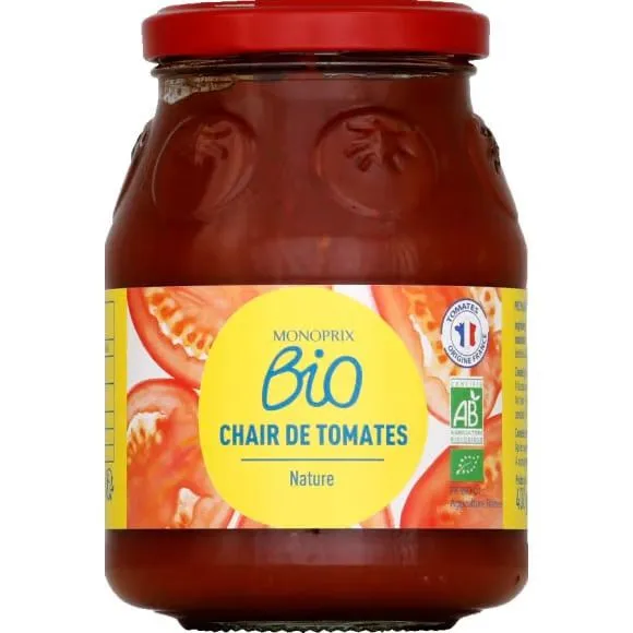 Monoprix Organic Tomato Pulp 400 g