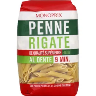 Monoprix Pasta Penne Rigate 500 g