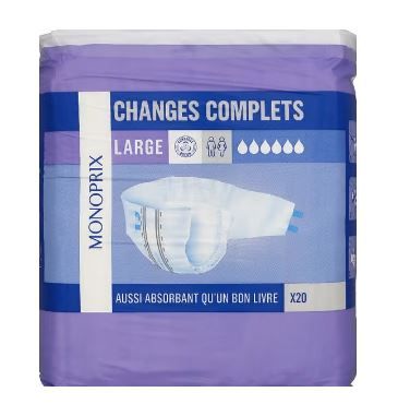 Monoprix Change Complete Large 20S