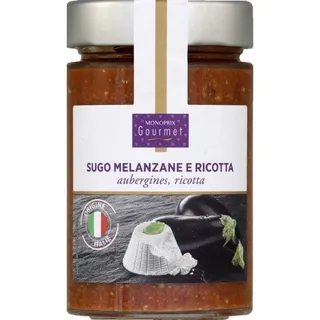 Monoprix Gourmet Ricotta Melanzan 180 g