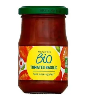 Monoprix Bio Organic Tomato Sauce 350 g