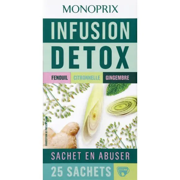 Monoprix Infusion Detox 25S