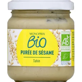 Monoprix Organic Sesame Puree 175G