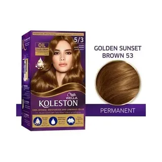 Koleston Wella 5/3 Golden Sunset Brown Color Cream