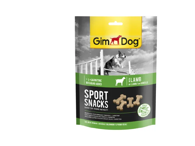 GimDog Sport Snacks Lamb Dog Treats, 150g