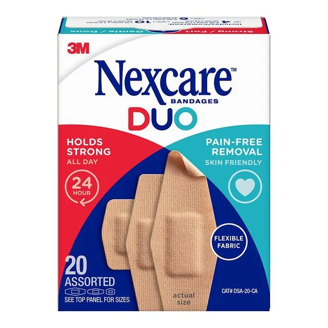 Nexcare Duo Bandages 20 pcs