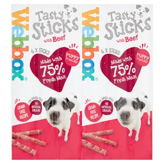 Webbox Dogs Delight Sticks Beef 30G