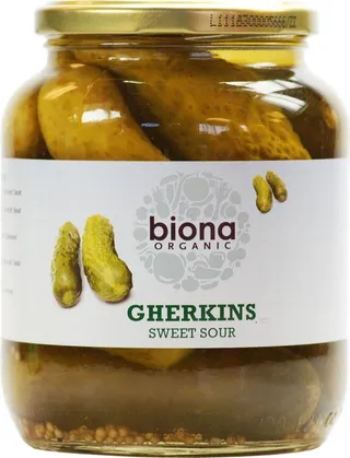 Biona Organic Gherkins 680G