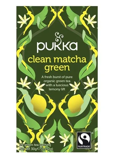 Pukka Clean Matcha Green 40G