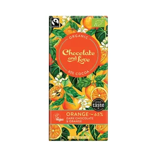 Chocolate Love Orange Dark 65% Choco Orange Oil 80G