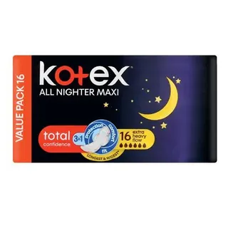 Kotex Maxi Night 16'S