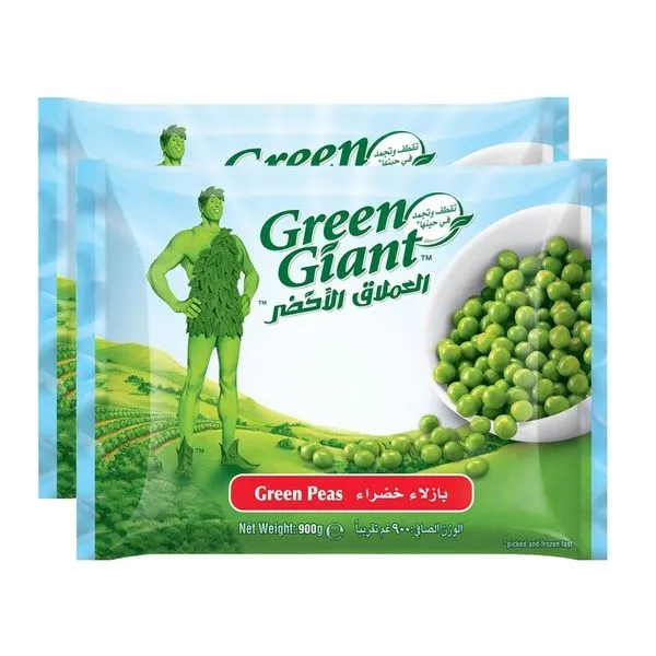 العملاق الأخضر بازلاء خضراء 2*900 غرام