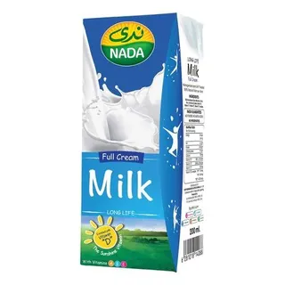 ندى حليب UHT كامل الدسم, 200ml
