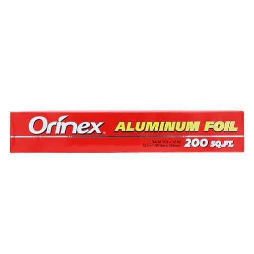 Orinex Aluminum Foil Giant 200 Sq.Ft