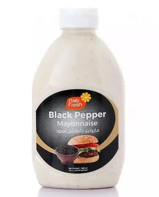 Daily Fresh Black Pepper Mayonnaise, 500ml