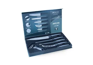 Prokut Knife Set Plus Peeler, 6 Pieces