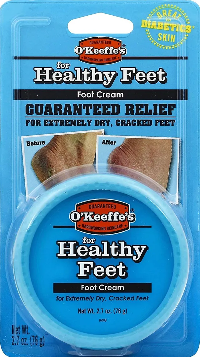 O'Keeffe's Moisturizing Foot Cream for Dry & Cracked Heels, 76g