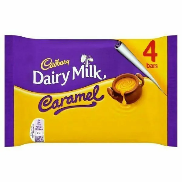 Cadbury Caramel, 4x148g