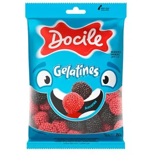 Docile Gelatines Berries Gummy, 80g