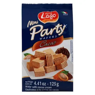 Lago Mini Wafers With Coconut Cream 125 Grams