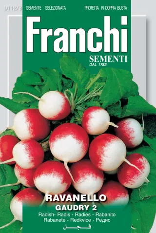 Franchi Vegetable Radish Gaudry, 1 Pack