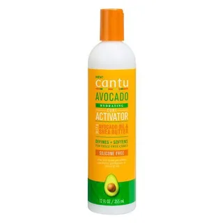 Cantu Hydrating Curl Activator Cream with Avocado Oil & Shea Butter for Curly & Wavy Hair, 355ml