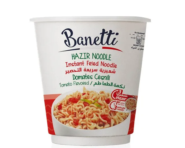 Banetti Tomato Cup Noodles, 65g