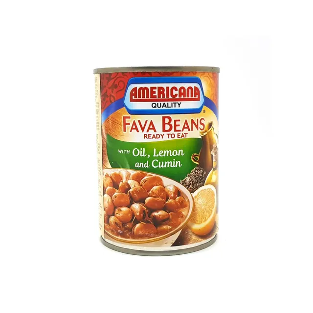Americana Fava Beans with Oil Lemon & Cumin 4x400g
