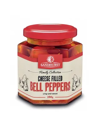 Sandhurst Cheese Filled Bell Peppers 280G