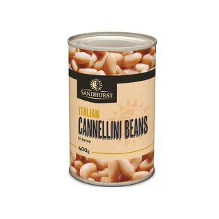 Sandhurst Italian Cannellini Beans In Brine 400G