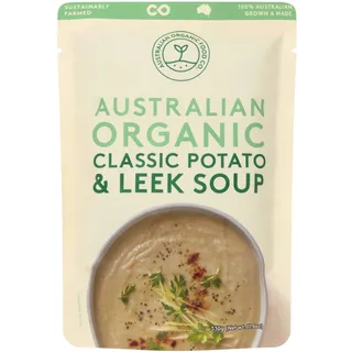 Australian Organic Potato & Leek Soup 330 g