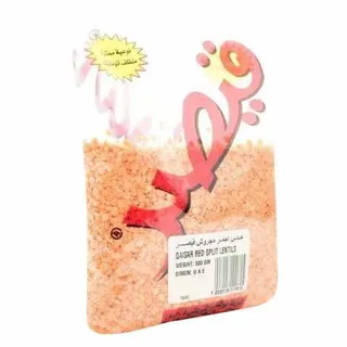 Qaisar Red Split Lentils, 500g