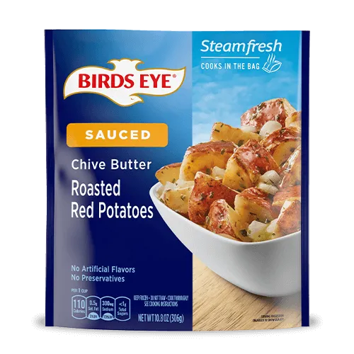 Birds Eye Steamfresh Sauced Chive Butter Roasted Red Potatoes, 10.8oz